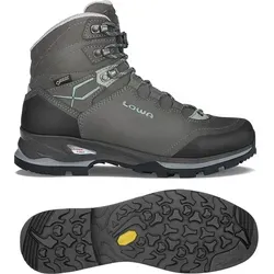 LOWA Lady Light GTX Graphit/Jade - 6,5 - Wanderschuhe, wasserdicht und ideal für anspruchsvolle Wanderungen, bieten optimalen Halt und Komfort.