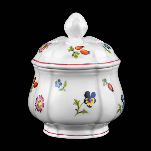 Villeroy & Boch Zuckerdose Petite Fleur in weiß von Villeroy & Boch