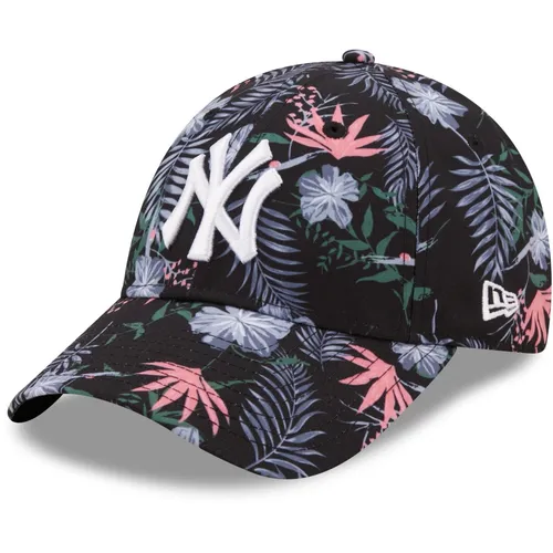 Produktbild New Era New York Yankees MLB Floral Black 9Forty Adjustable Cap