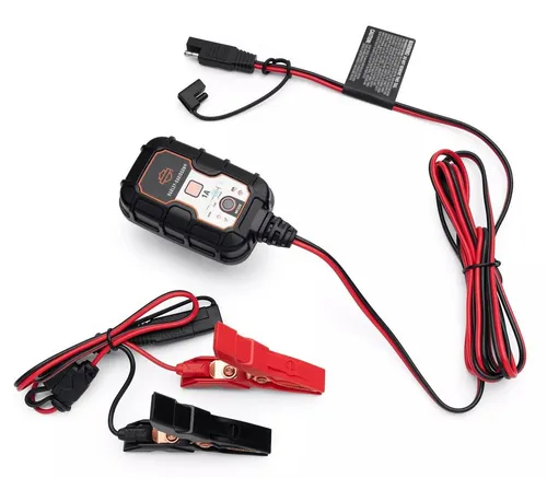 HARLEY-DAVIDSON Batterie-Ladegerät (1 mA, Wasserdichtes Ladegerät 1 AMP - Batterytender - 66000308)