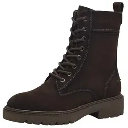 Tamaris Stiefeletten 1-25223-43-304 MOCCA HW 25/26 - Braun - Größe 37 - Modische Stiefelette in Braun mit Schnürung und bequemer 4 cm Blockabsatz. Pflegeleichtes Obermaterial und gepolsterte Innensohle sorgen für hohen Tragekomfort im Alltag.