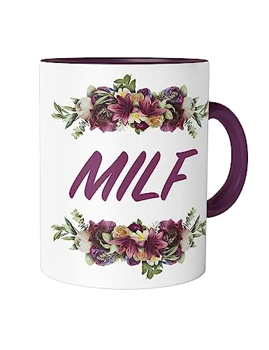 Urban Backwoods MILF Tasse mit Spruch Kaffeetasse