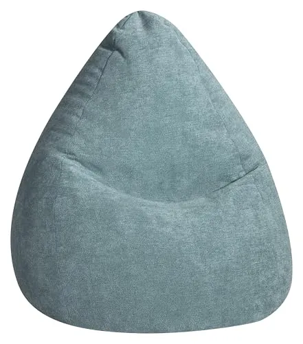 Magma Heimtex Sitzsack in Petrol - Sitzsack aus 100% Velours-Polyester, ideal für gemütliche Stunden und entspannende Momente. Leicht und stylisch, perfekt für jedes Wohnzimmer.