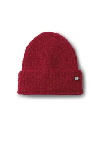Street One Damen Bouclé Beanie - Stylische Strickmütze mit Bouclé-Struktur für angenehmen Tragekomfort. Ideal für kühle Tage und vielseitig kombinierbar.