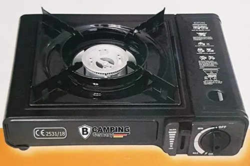 Benson Tools Gaskocher 1,4KW Kartuschenkocher Outdoor Gartengrill Koffer