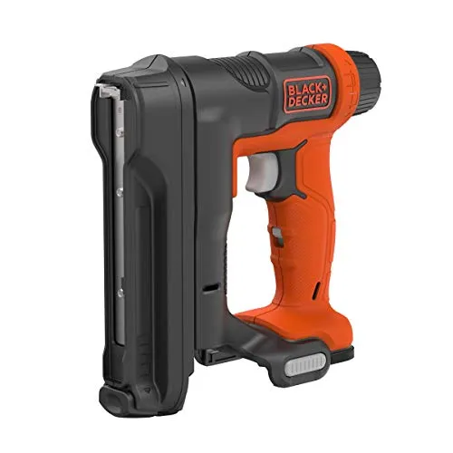 Black+Decker Akku Tacker BDCT12N 12 V - Tacker für präzises Nageln, kabellos und leicht mit 1,5 Ah Lithium-Ionen Akku - ideal für Heimwerkerprojekte.