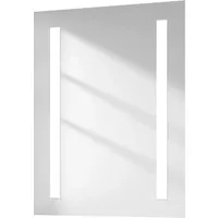 EMKE Badspiegel Wandschalter LED Modell 01 - Beleuchtung nach Wahl - Badspiegel mit Warm- oder Kaltweiß-Beleuchtung, energiesparende LEDs und IP44 Schutz für langlebige Nutzung im Badezimmer oder Friseursalon.