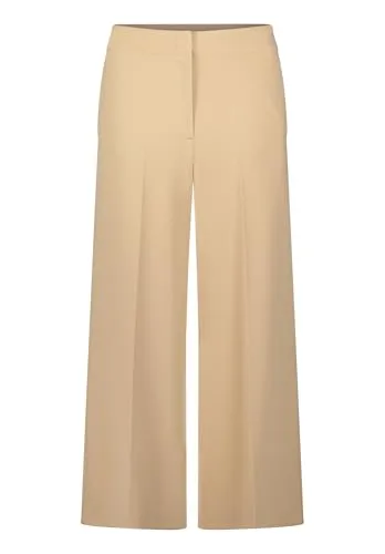 Betty Barclay Damen Culotte unifarben 40, Beige - Moderne 3/4-Culotte im Relaxed Fit für vielseitige Looks. Ideal für angenehmen Tragekomfort und stilvolle Outfits. Perfekt kombinierbar für jeden Anlass.