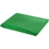 vidaXL Fotohintergrund Baumwolle Grün 300x300 Chroma-Key - Fotostudio Zubehör mit 100% Baumwolle, nahtlos und farbecht – ideal für Chroma-Key und kommerzielle Projekte. Perfekte Größe für kreative Aufnahmen!