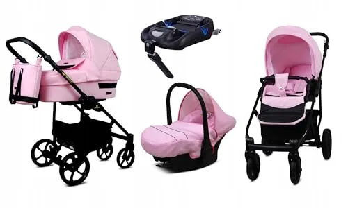 BabyLux® Kinderwagen Set 4 in 1 von Babylux