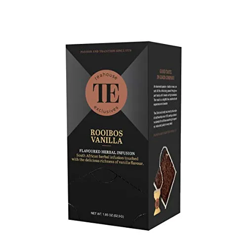 Teahouse Exclusives Luxury Tea Bag Rooibos Vanilla, 52.9 g