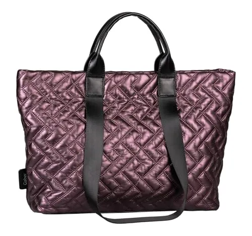 Gabor Haley Shopper Tasche 48 cm - Handtaschen mit einzigartiger Stepp-Struktur und weicher Haptik. Ideal für lange und kurze Trips, bietet diese Tasche viel Stauraum sowie Fächer für Wertsachen und ist DIN-A4-tauglich.