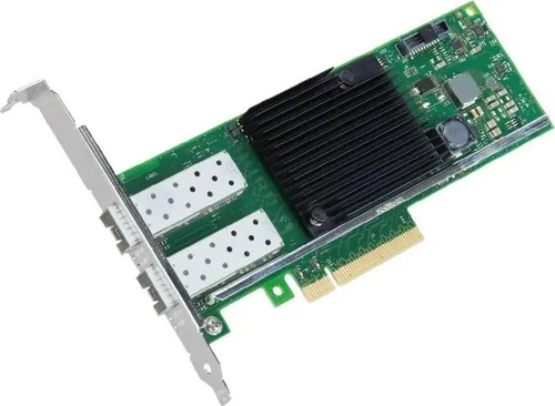 Intel Dual-Port SFP+ 10 Gbit Netzwerkkarte (X710DA2G1P5) - Netzwerkkarten, bietet ultraschnelle 10 Gbit/s Übertragungsgeschwindigkeit mit Dual-Port SFP+ für leistungsstarke Netzwerkanforderungen.