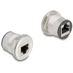 Delock - Netzwerkkoppler - RJ-45 (W) zu RJ-45 (W)