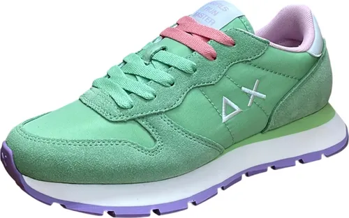 SUN68 Unisex Ally SOLID Nylon Sneaker in Verde Menta, 40 EU von BuyShoes