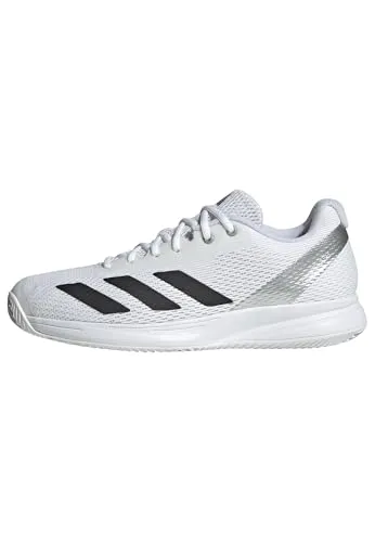 adidas Herren Courtflash Speed 2 Tennisschuhe - Tennisschuhe mit regulärer Passform, atmungsaktivem Mesh-Obermaterial und abriebfestem Adituff Zehenbereich. Ideal für Spieler, die Wert auf Haltbarkeit und Umweltfreundlichkeit legen.