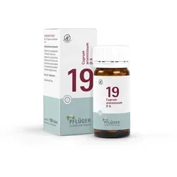 Biochemie Pflüger 19 Cuprum arsenicosum D 6 Tabl. 100 St