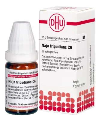 DHU-Arzneimittel GmbH & Co. KG NAJA TRIPUDIANS C 6 Globuli 10 g 00546012
