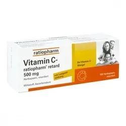 Vitamin C ratiopharm retard 500 mg Kapseln von ratiopharm