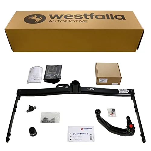 Westfalia Anhängevorrichtung KIT A40V 317102900113 - Hochwertige Anhängerkupplung für vielseitige Einsatzmöglichkeiten, ideal für Wohnwagen und Anhänger, einfach zu installieren.
