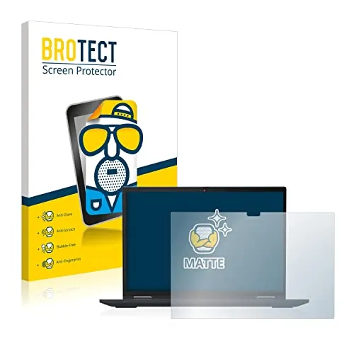 BROTECT Entspiegelungs-Schutzfolie für Lenovo ThinkPad X13 Yoga Gen 3 Matte Displayschutz-Folie, Anti-Reflex, Anti-Fingerprint