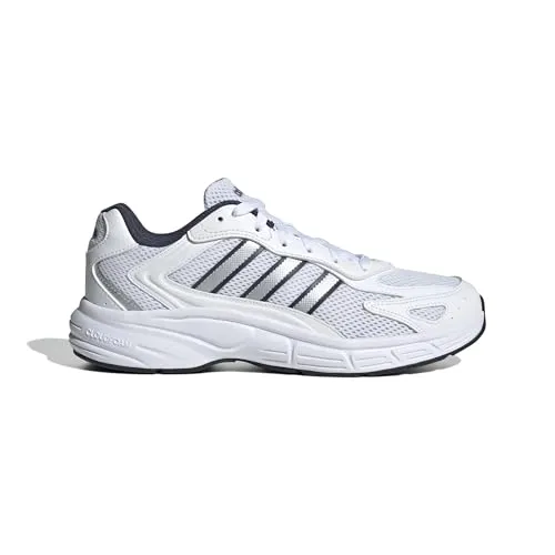 adidas Herren Sneaker Weiß 43 1/3 - Hochwertige Sneaker von adidas in Größe 43 1/3, mit atmungsaktivem Textil-Innenmaterial und stylischem Design für optimalen Tragekomfort.