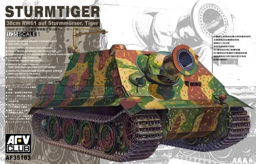 AFV Club AF35103 Sturmtiger 3,8 Cm Rw6-1 1/35