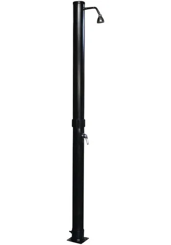 my POOL BWT Solardusche Silver, 20 l, Einhebelmischbatterie in schwarz von my POOL BWT