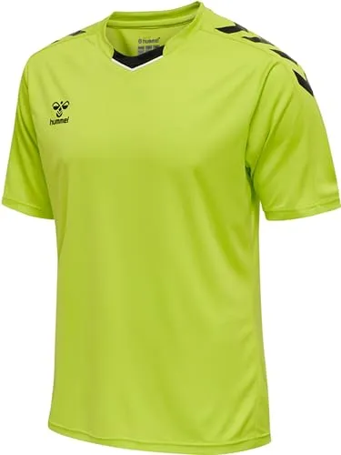 hummel Herren Hmlcore Xk Poly Jersey S/S T-Shirt, Lime Popsicle, L EU