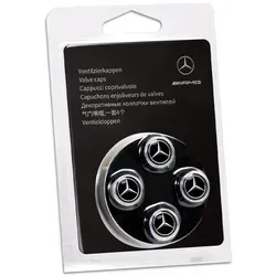 Satz Mit 4 Mercedes B66472002 Metall-ventilkappen von Mercedes-Benz