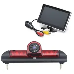 5 Monitor und Rückfahrkamera Set für Fiat Ducato, Citroen Jumper, Peugeot Boxer