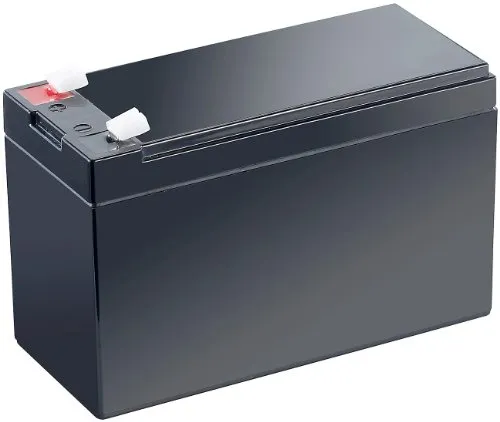 revolt 12V Batterie: Wartungsfreie Blei-Akku-Batterie mit 12 V, 7,2 Ah, Flachstecker 4,8 mm (12 Volt Batterie, 12V Akkupack, Hochleistungsakku)