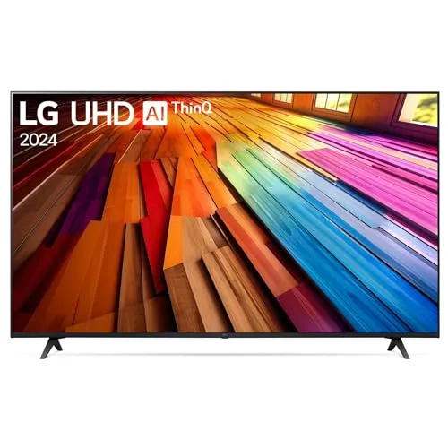 LG UHD 55UT80006LA - 55 Zoll 4K Ultra HD Smart-TV, brillante Farben und vielseitige Smart-Funktionen in elegantem Blau