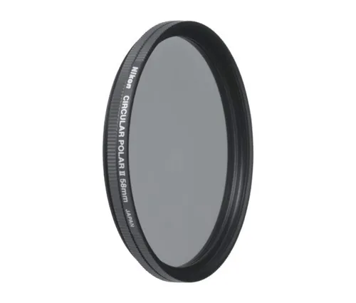 Nikon 58mm Zirkular Polfilter II - Kamera-Filter für optimale Bildqualität, reduziert Reflexionen und verbessert die Farbsättigung.