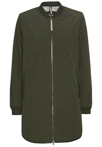 camel active Outdoorjacke grün S (36) - Funktionsjacke aus 100% Polyester, wasserabweisend und ideal für Outdoor-Aktivitäten in der Natur.