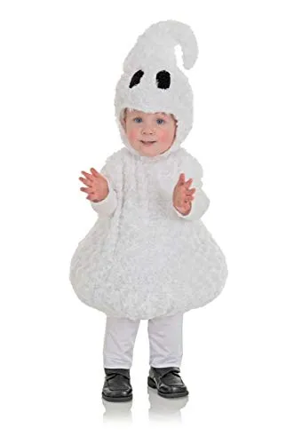 Underwraps Freundliches Geister-Kostüm für Kinder, Weiß, Größe M