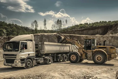 hansepuzzle 42375 - Lkw Puzzle, 2000 Teile, Fortbewegung, 90,0 x 60,0cm mit hochwertiger Aufbewahrung, Kartonbox und wiederverschließbarem Beutel