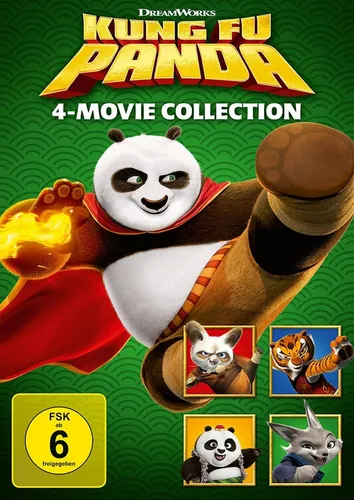 Kung Fu Panda - 1-4 Collection # DVD-NEU