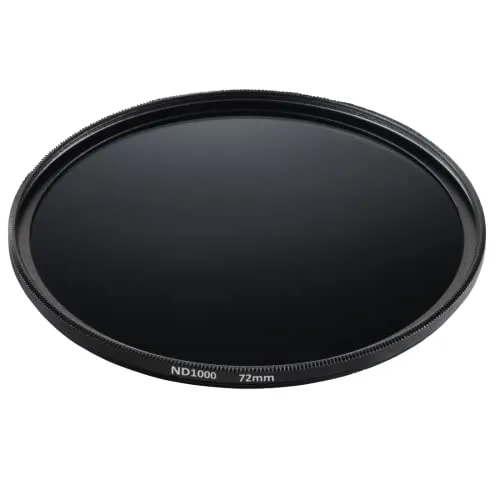 Hama Neutral Graufilter Set 72 mm - Kamera-Filter Set mit 3 hochwertigen ND Filtern (ND8, ND64, ND1000) für kreative Langzeitbelichtungen und perfekte Lichtkontrolle, inklusive praktischer Filtertasche zum Schutz.