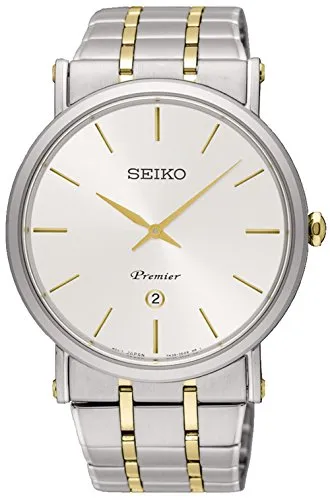 Seiko SKP400P1 Herrenuhr 40,7 mm - Armbanduhr für Herren, stilvolles Design mit hochwertigem Quarzwerk für präzise Zeitmessung und eleganten Look.