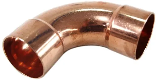 Viega 104115 Bogen 90 Grad Modell 95002A I/I, Kupfer, 54 mm