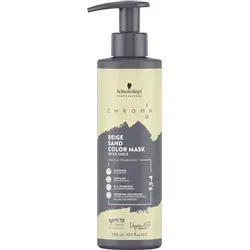 Schwarzkopf Professional ChromaID Color Mask 9.5-4 Beige Sand 300 ml - Vielseitige Haarmaske für intensive Farbauffrischung und Pflege in einem Schritt. Die Fibrebond-Technologie sorgt für geschmeidiges Haar und gleichmäßige Farbergebnisse in nur 10 Minuten.