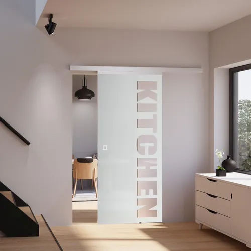 inova wohnen Glasschiebetür