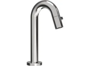 Hansa Waschtischarmatur Hansanova Style 50938101 - Elegante Waschtischarmatur in Chrom mit Standventil, 94 mm Ausladung und 200 mm Auslaufhöhe für komfortable Nutzung und stilvolles Design.