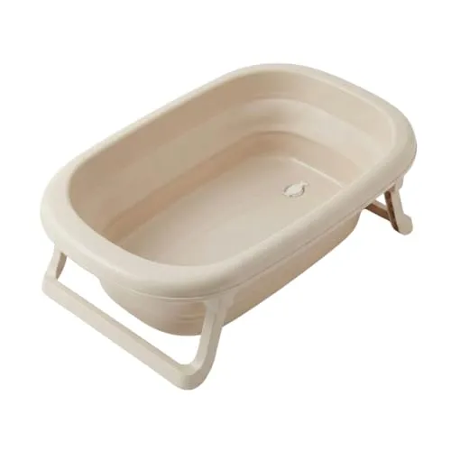 TEGA BABY Faltbare Babybadewanne mit Ablaufstopfen – ideal für Zuhause & Reisen - Praktische, platzsparende Babybadewanne mit rutschfesten Füßen für sicheren Halt. Ergonomisch gestaltet für ein angenehmes Badeerlebnis, lässt sich leicht zusammenklappen und verstauen.