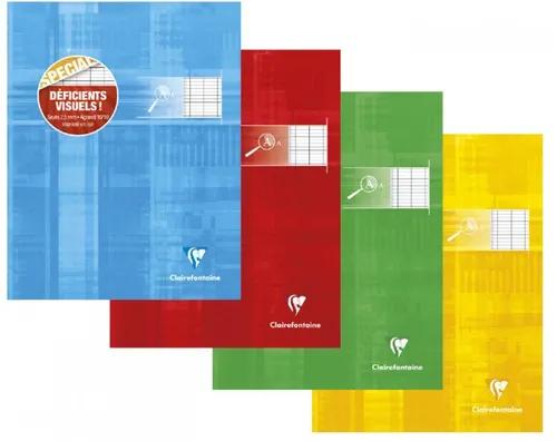 Clairefontaine Cahier 170 x 220 mm, Séyès 2,5 agrandi