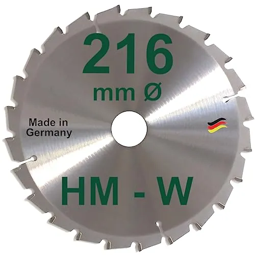 HM Sägeblatt 216 x 30 mm mit 24 Zähnen