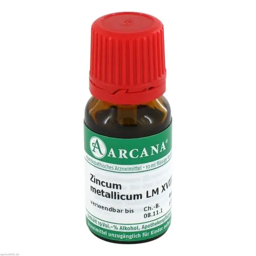 ZINCUM METALLICUM LM 18 Dilution 10 ml