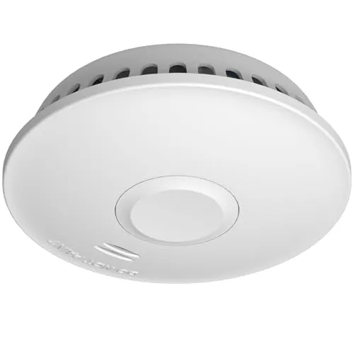 ELRO FZ5010R - Vernetzbarer Rauchmelder mit 10-Jahres-Batterie - Rauchmelder, der drahtlos vernetzbar ist und mindestens 10 Jahre Schutz bietet. Ausgestattet mit langlebigem optischen Sensor für schnelle Reaktion und geringem Stromverbrauch.