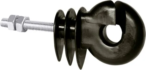 Kerbl Ringisolator mit Gewinde 35 x 6mm 20 Stück Tierzuchtbedarf